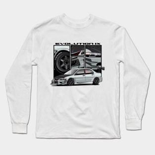 Simple Silver Evolution IX Long Sleeve T-Shirt